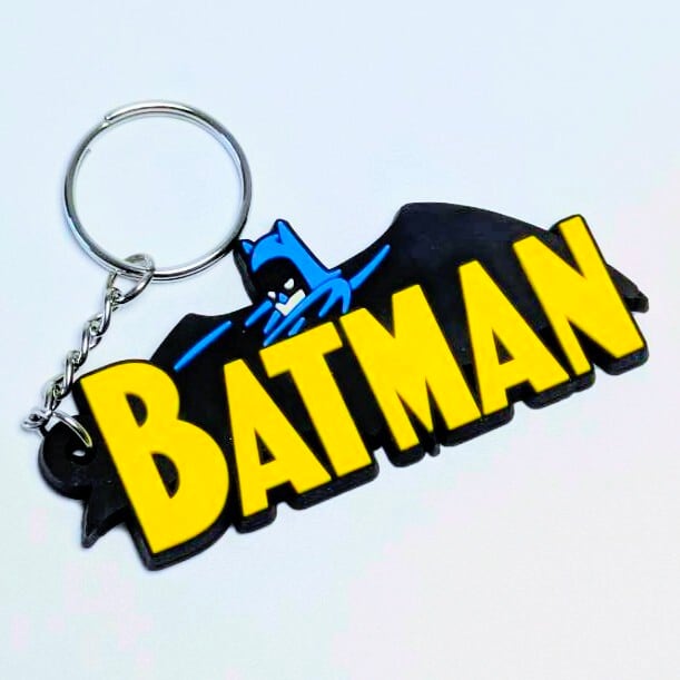 ♧ 送料無料! ★ラバーキーホルダー★ 【 BATMAN ( バットマン ) 】〚アメリカン雑貨 アメトイ〛
