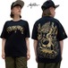 【AFO/UNISEX】asuLA S/S TEE BLACK / GOLD【ゆうパケット配送対象商品】 Tシャツ