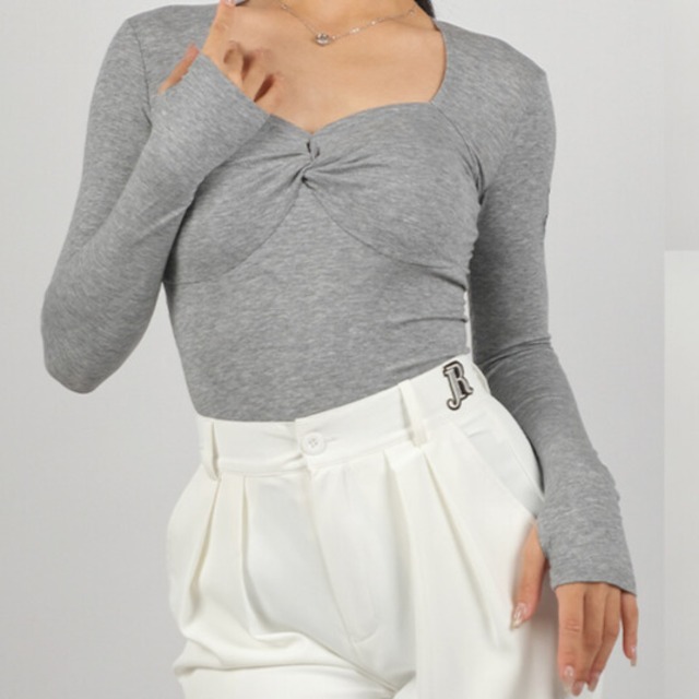 レオタード スクエアネック ダンストップス (レオタードタイプ) ds1130