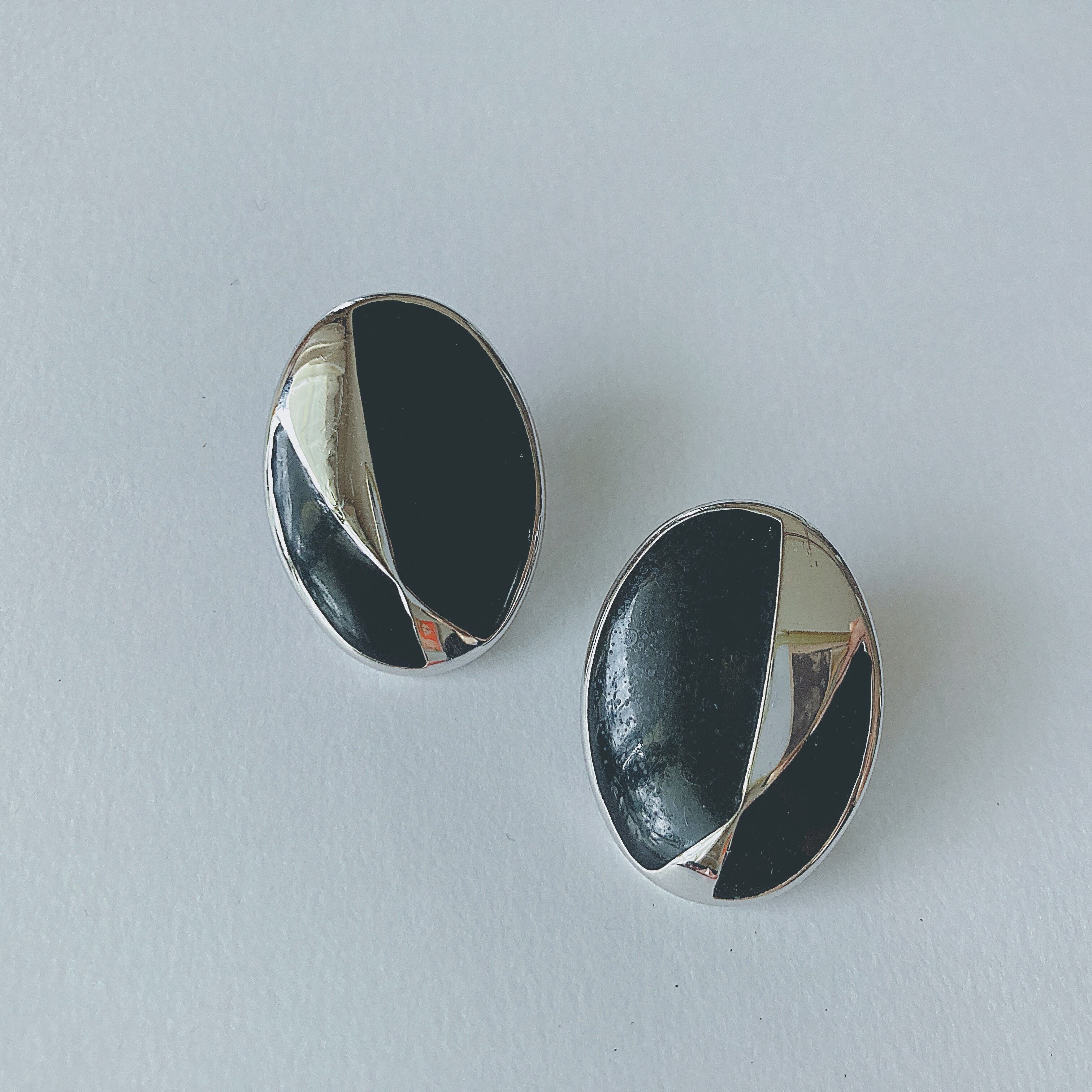 TRIFARI Vintage 50s - 60s silver tone leaves brooch ヴィンテージ