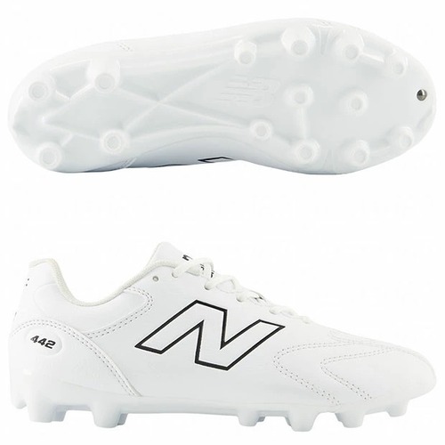 new balance / ジュニア 442 V3 TEAM HG/AG JNR W　ホワイト