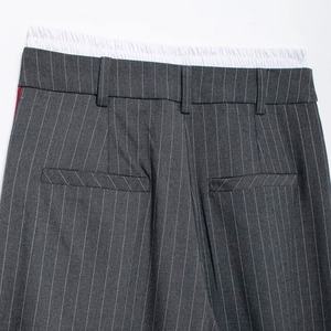 Red Side Line Stripe Pants / レッド サイドライン ストライプ パンツ