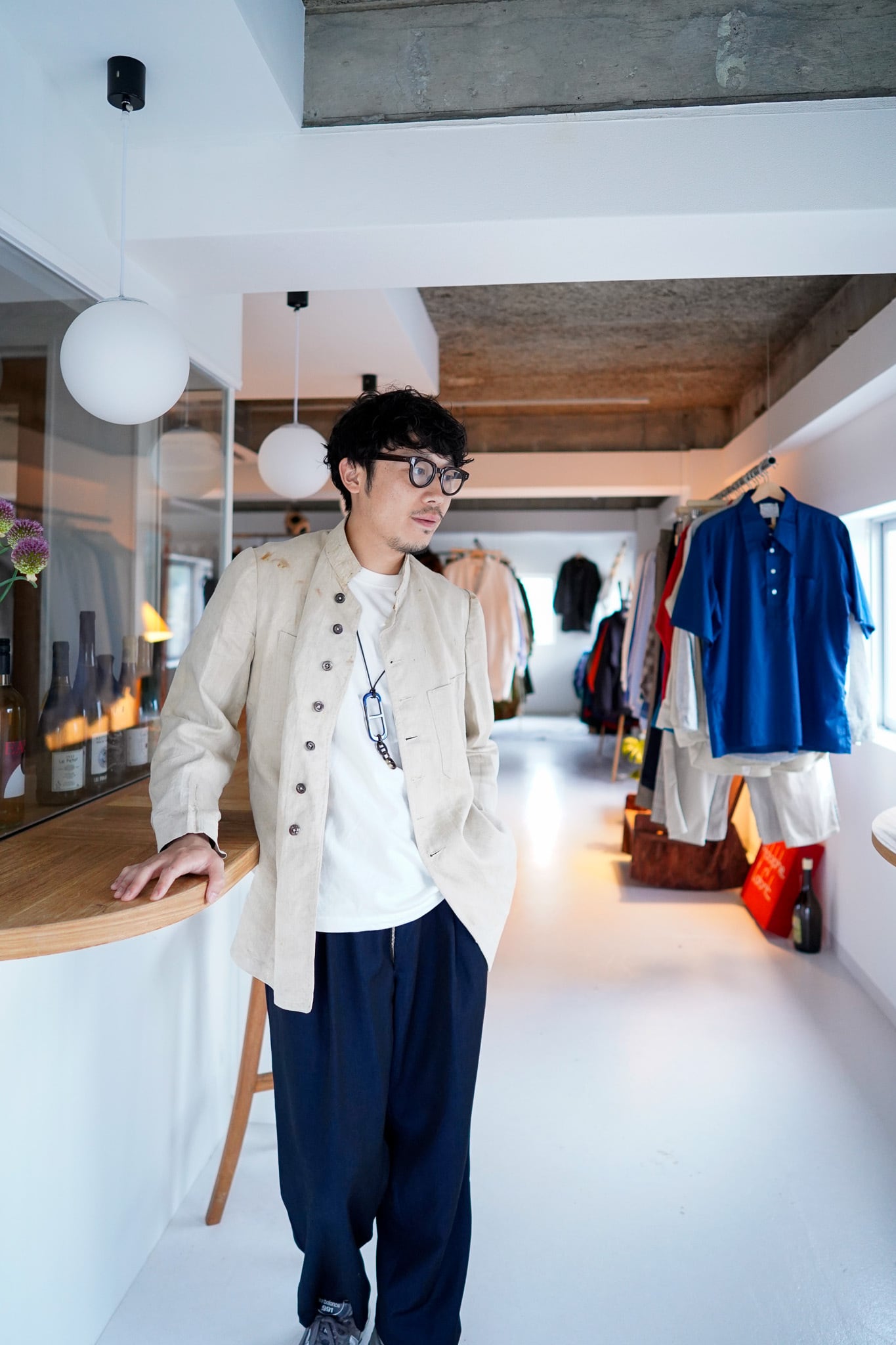 French Colonial HBT Linen jacket