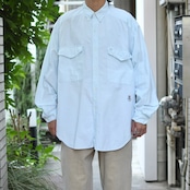 TOMMY HILFIGER 3点留め button down shirt light blue