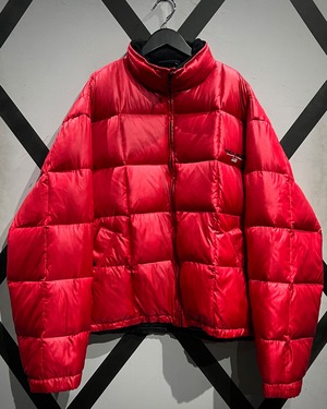 【X VINTAGE】“Polo by Ralph Lauren” Vivid Red Loose Down Jacket