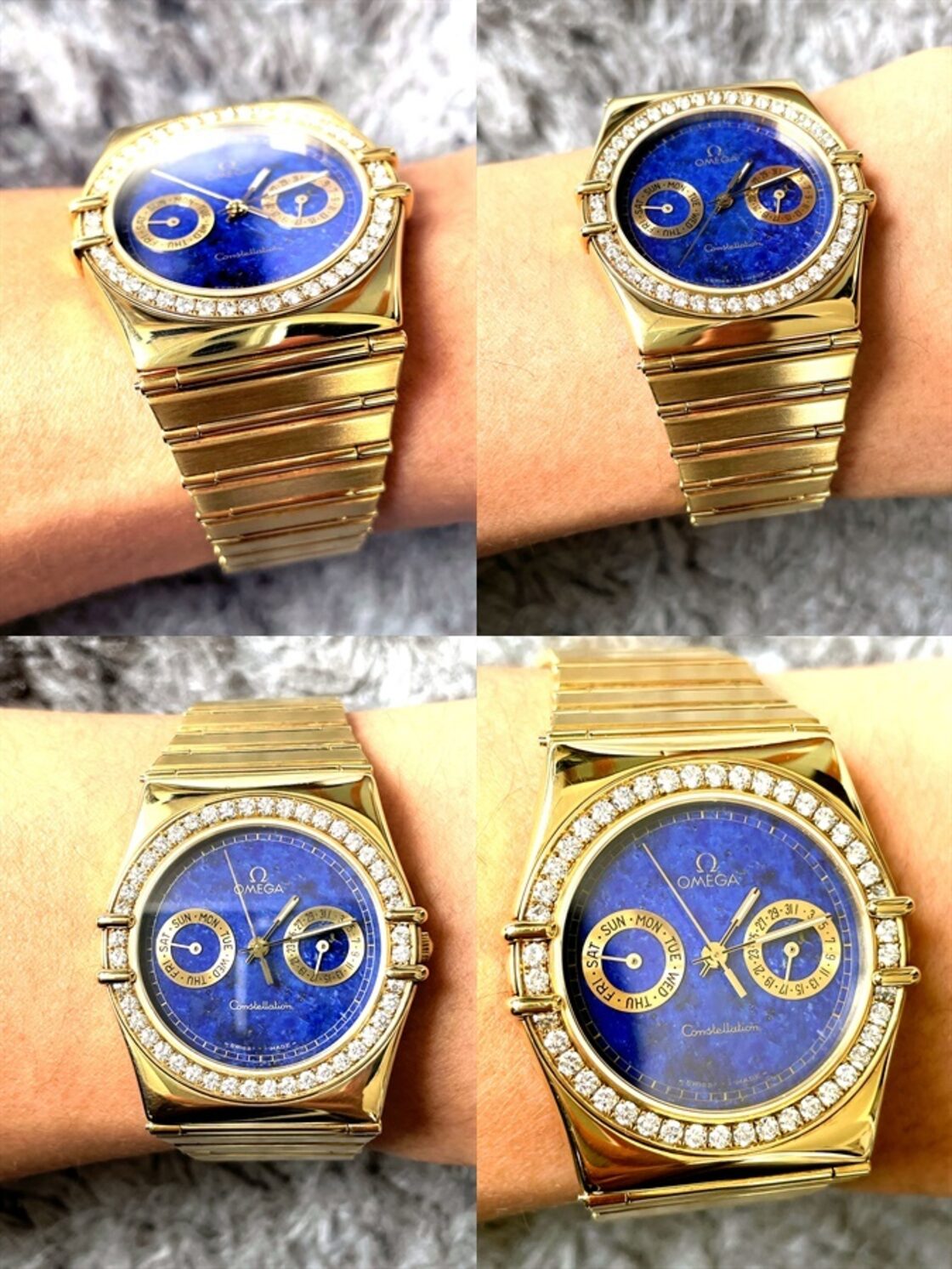 OMEGA オメガ 金無垢 K18 YG 750 ゴールド コンステレーション 