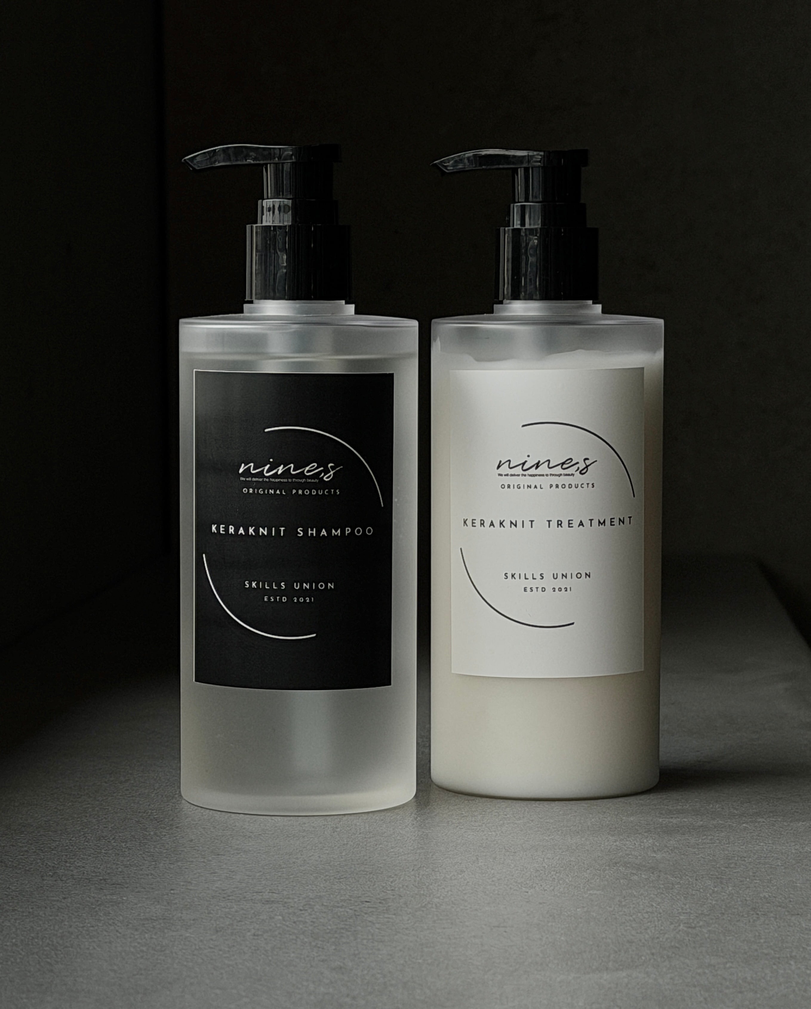 ケラニットシャンプー＆ケラニットトリートメント | nine,s sence