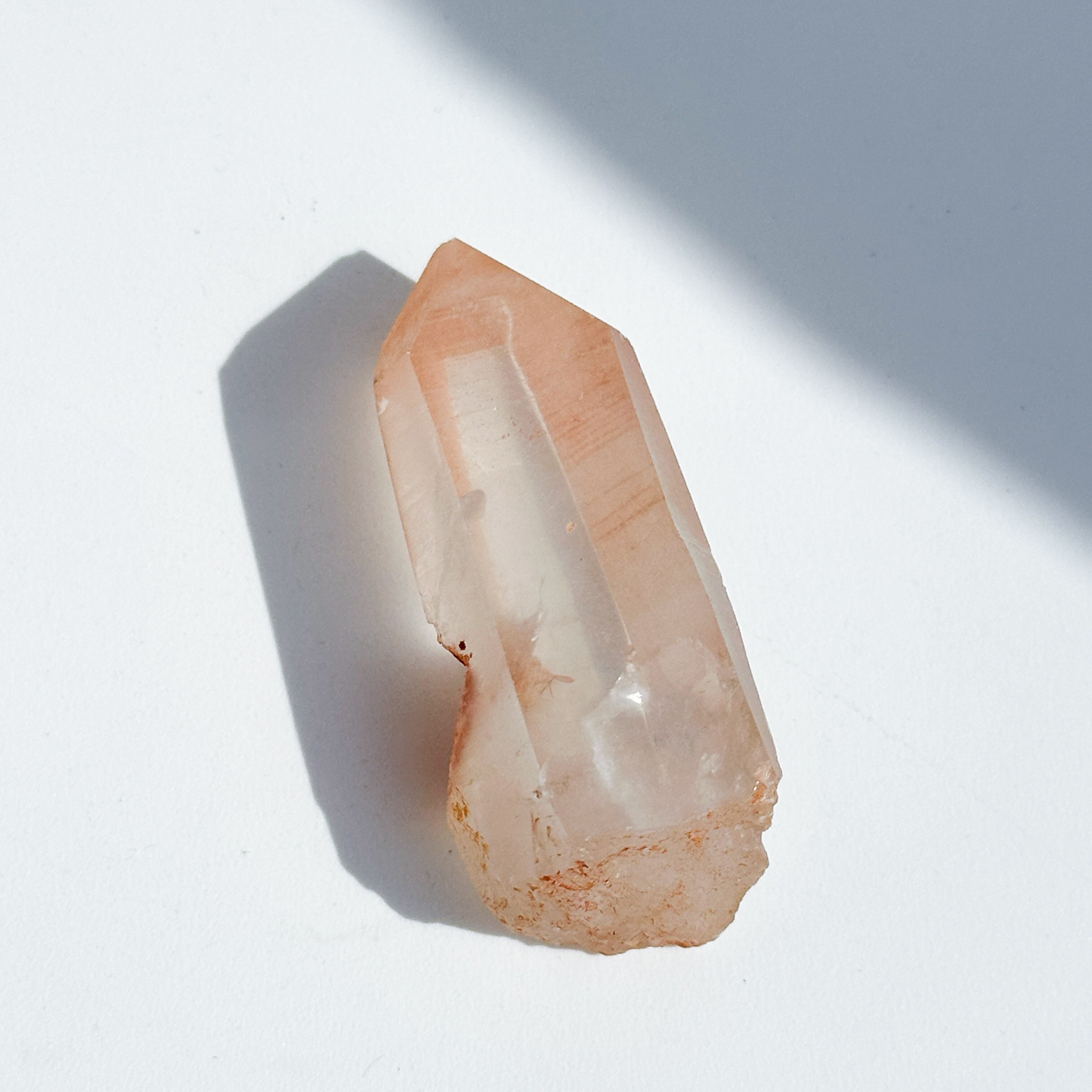 セーラ・デ・カブラル産タンジェリンレムリアンクォーツ 原石21◇ Tangerine Lemurian Quartz ◇ 天然石・鉱物・パワーストーン