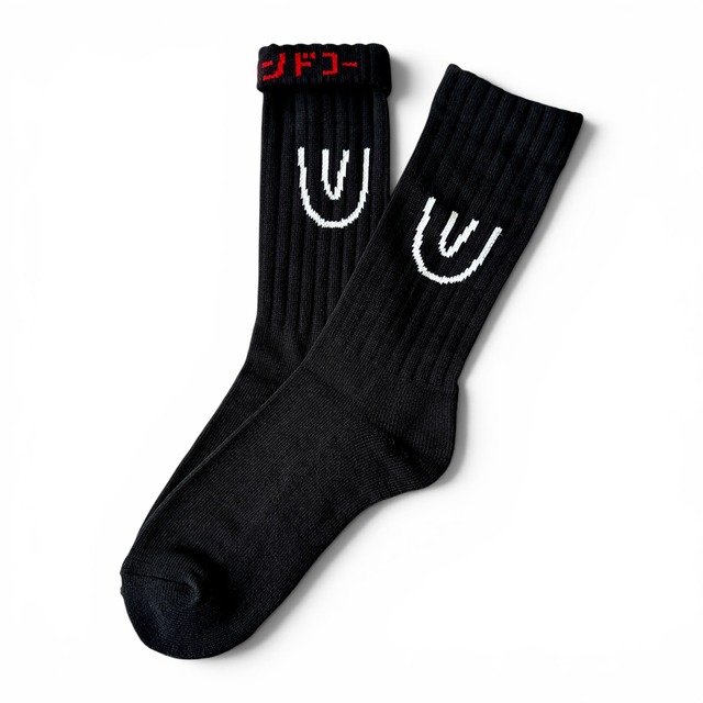 ching&co. | チンアンドコー | SYMBOL SOCKS | ソックス | 靴下 | BLACK