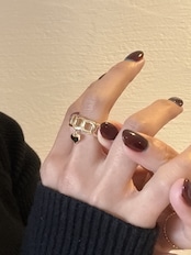 ラブドロップオープンリング