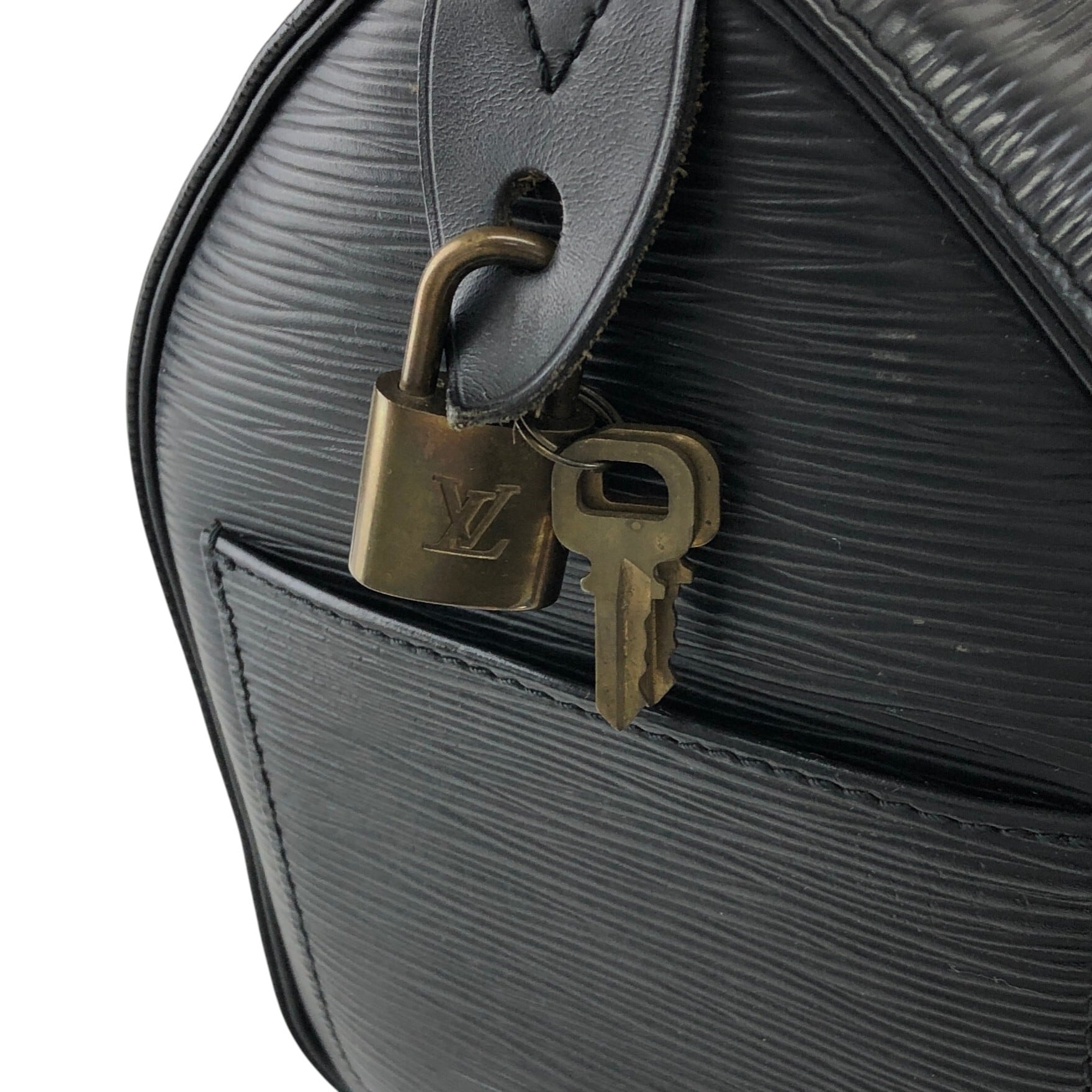 LOUIS VUITTON ルイヴィトン スピーディ25 エピ ハンドバッグ ブラック