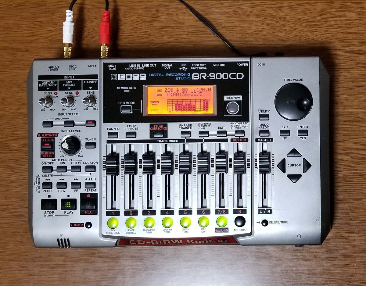 BOSS BR-900CD DIGITAL RECORDING STUDIO 完動品・動作保証 | MTR PRO SHOP