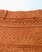 AMBERGLEAM - Handmade Crochet Skirt : black