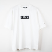 Box logo Premium T shirts -White Body- BLACK - C.R.E.A.M.