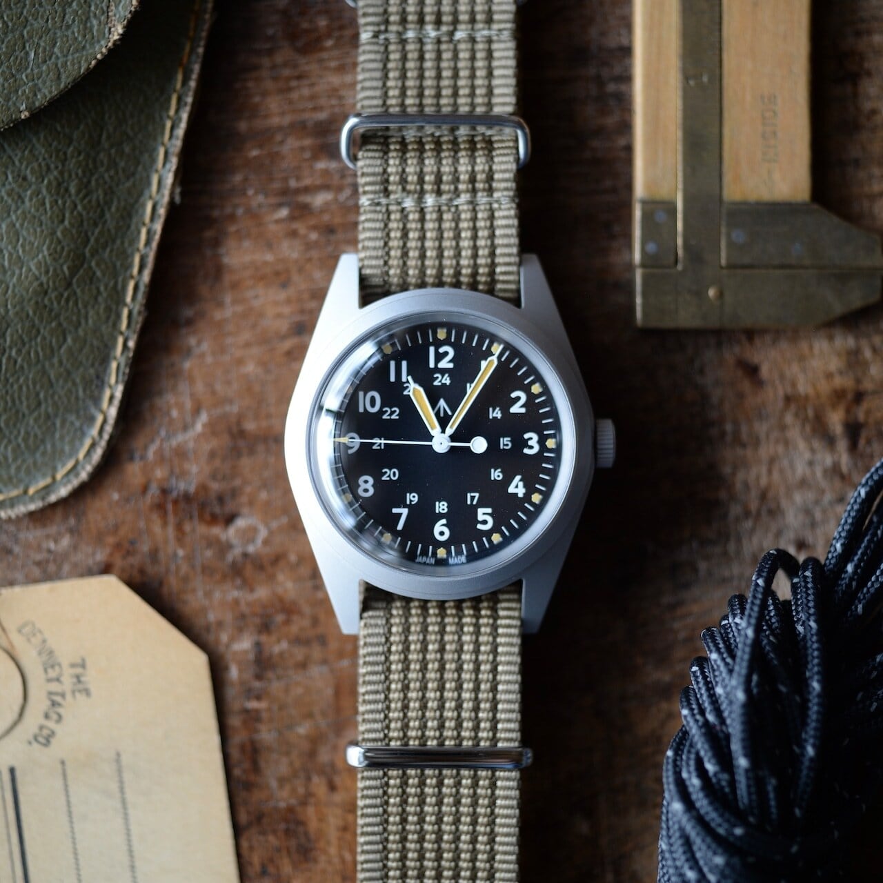 NavalWatch collaboration Authentic Field Watch 