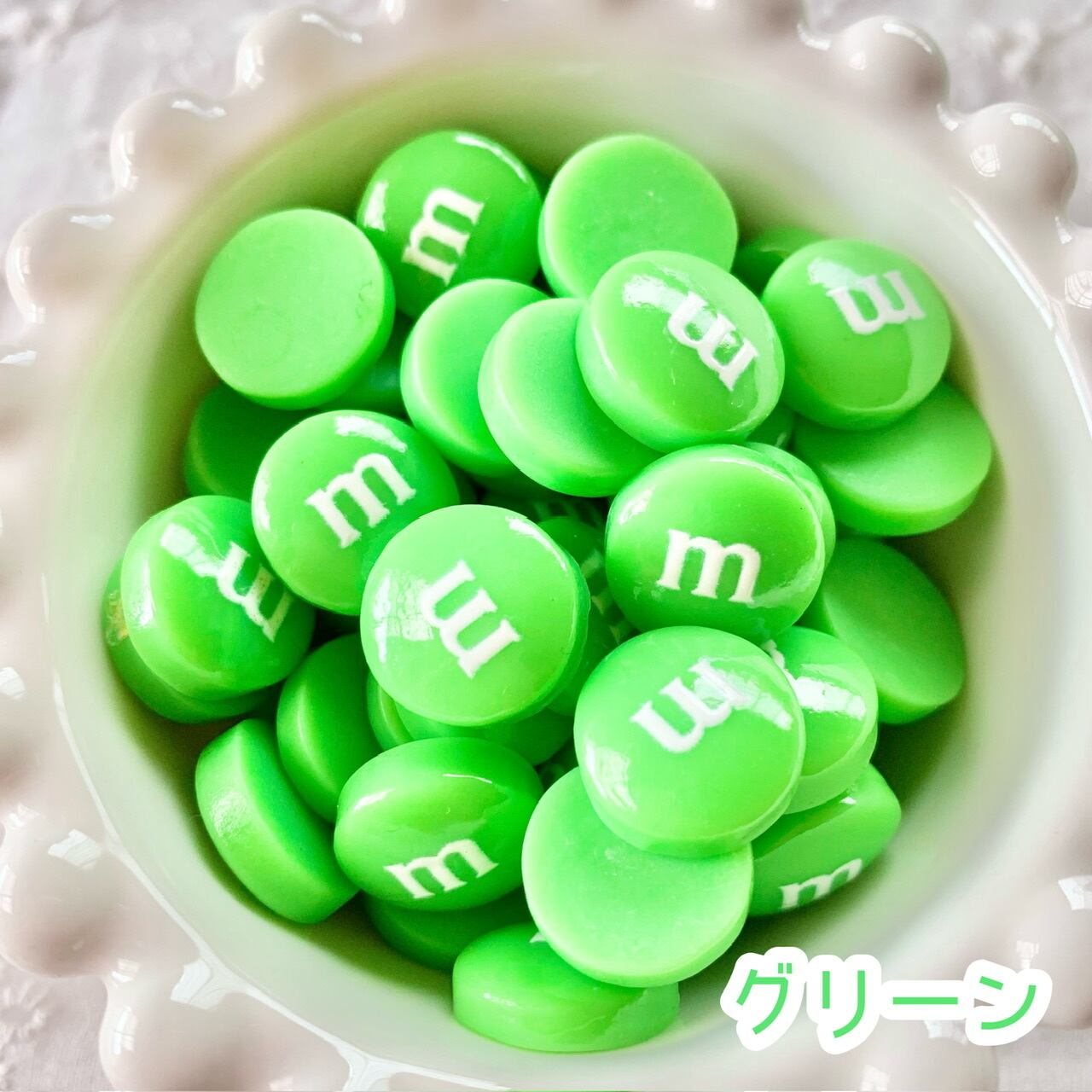 mチョコ デコパ 15円ハンドメイド