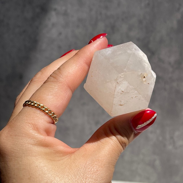 セプター形状【マダガスカル産 クォーツ】⑥ 水晶（石英）鉱物 天然石 パワーストーン　　