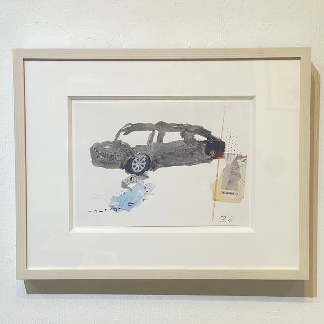 青野文昭｜《なおす・集積・連鎖・地縛「とある自動車の像」2025》