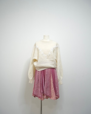 flower design sweater