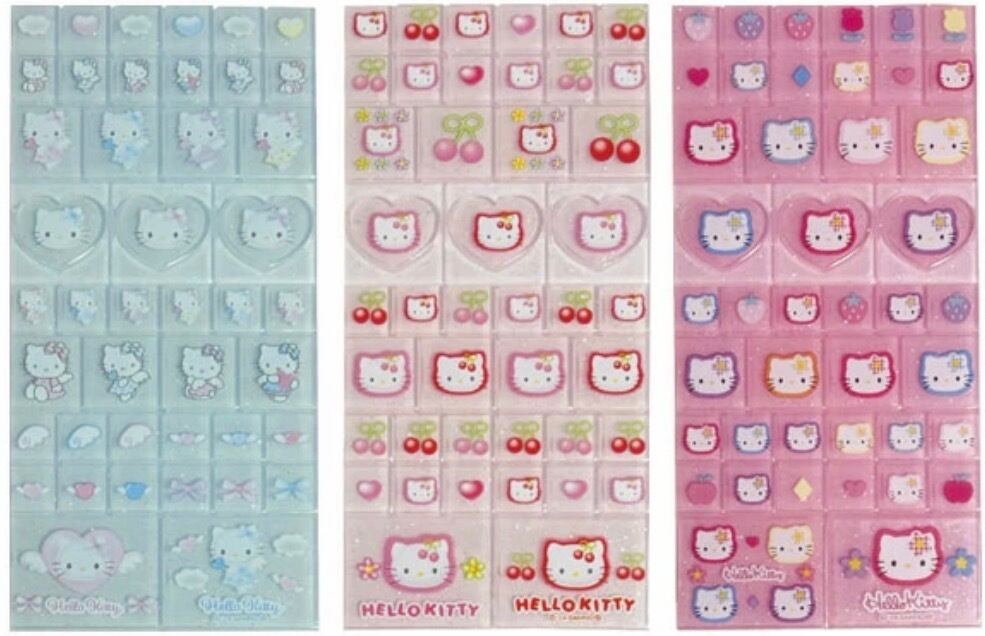 タイルシール♡ハローキティ90s♡全3種類 | DecoJolie