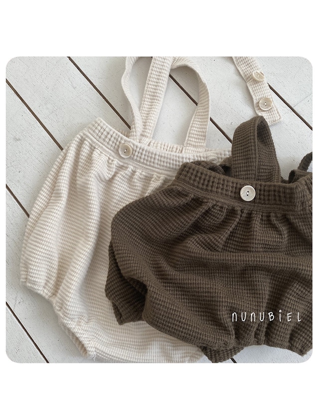 〘予約〙nunubiel / bebe route rompers