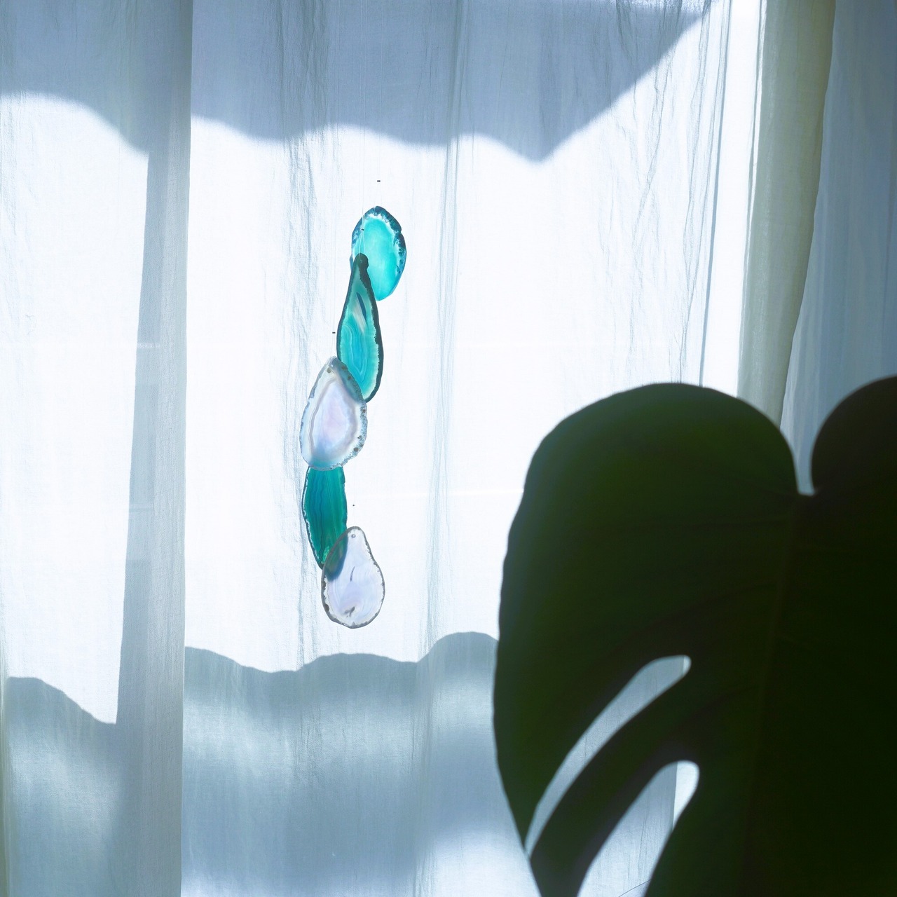 Petrichor - アゲートヒーリングチャイム / Agate Sun Catcher Wind Chime 111