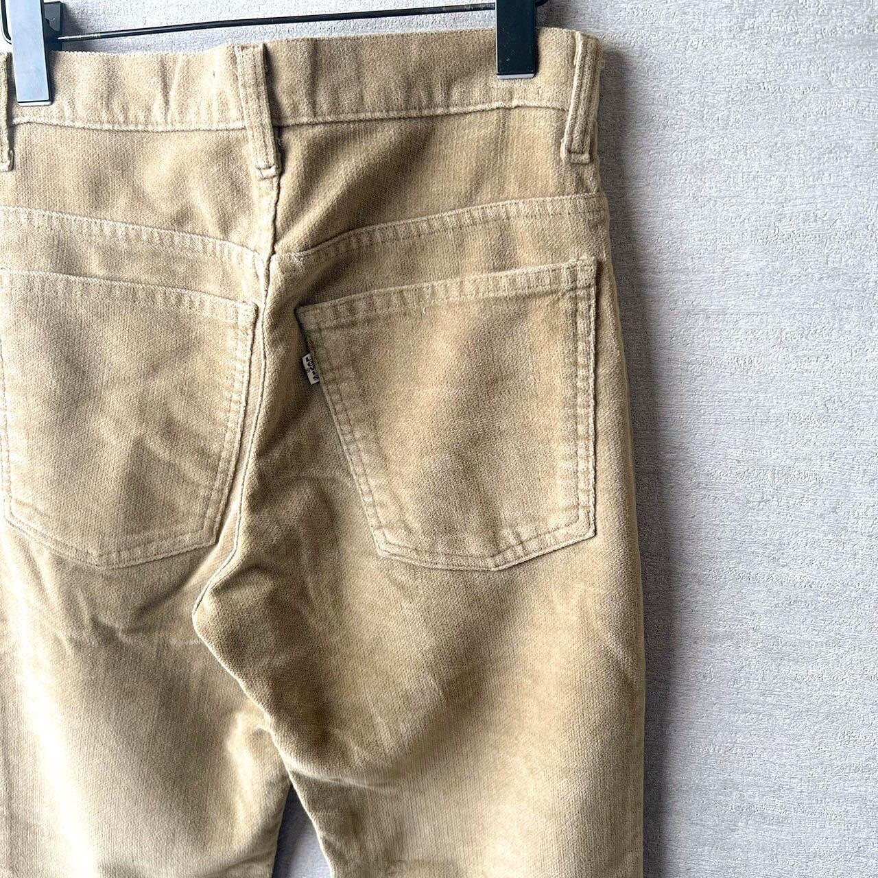 [VINTAGE] LEVIS 82年製 VELOR PANTS