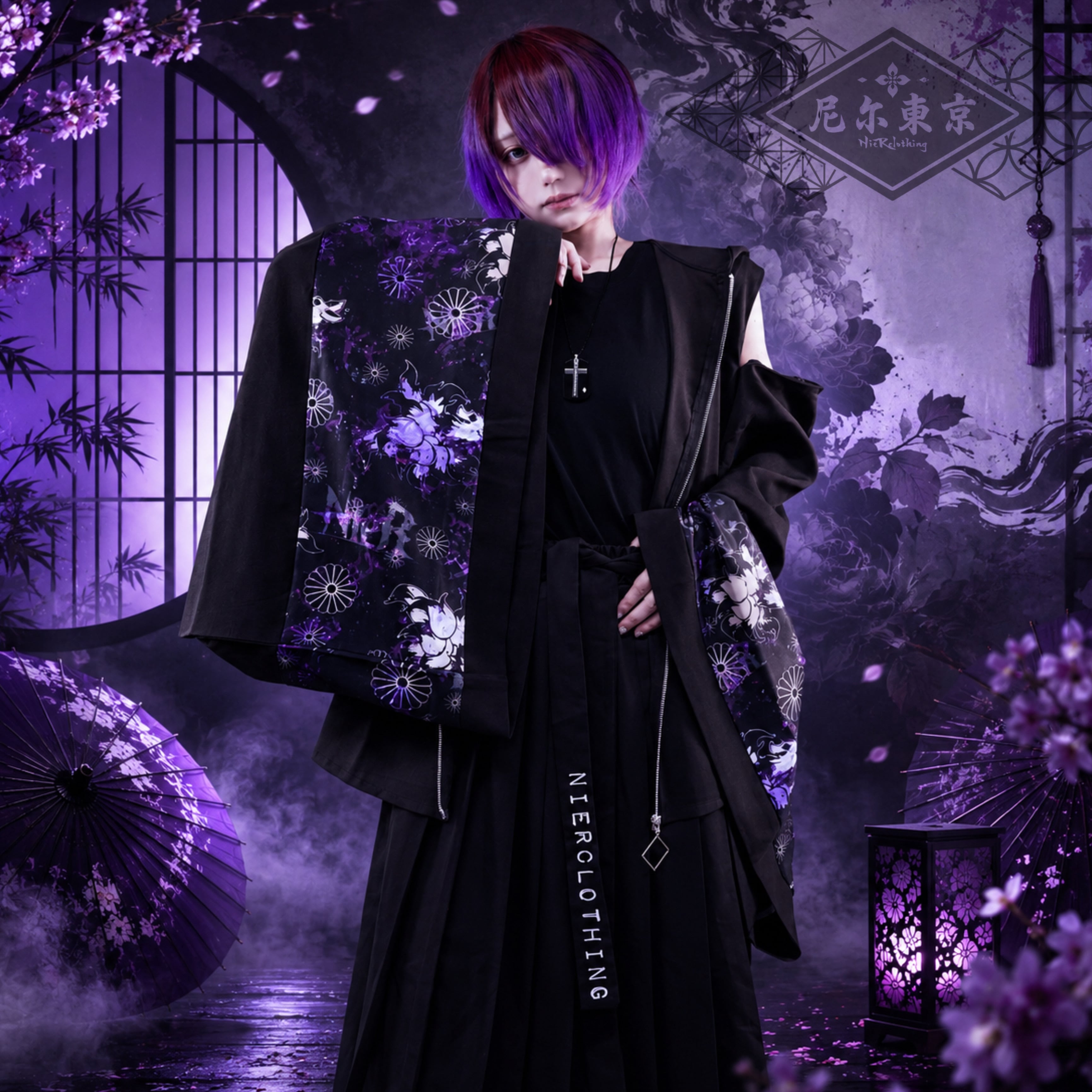 早い者勝ち先着50点限定55%OFF-九尾- 和風着物袖3ZIP OUTER | NIER