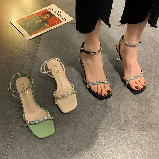 サンダルサマー 靴 シューズ 夏物 スクウェア 部族の婦人靴37370959212