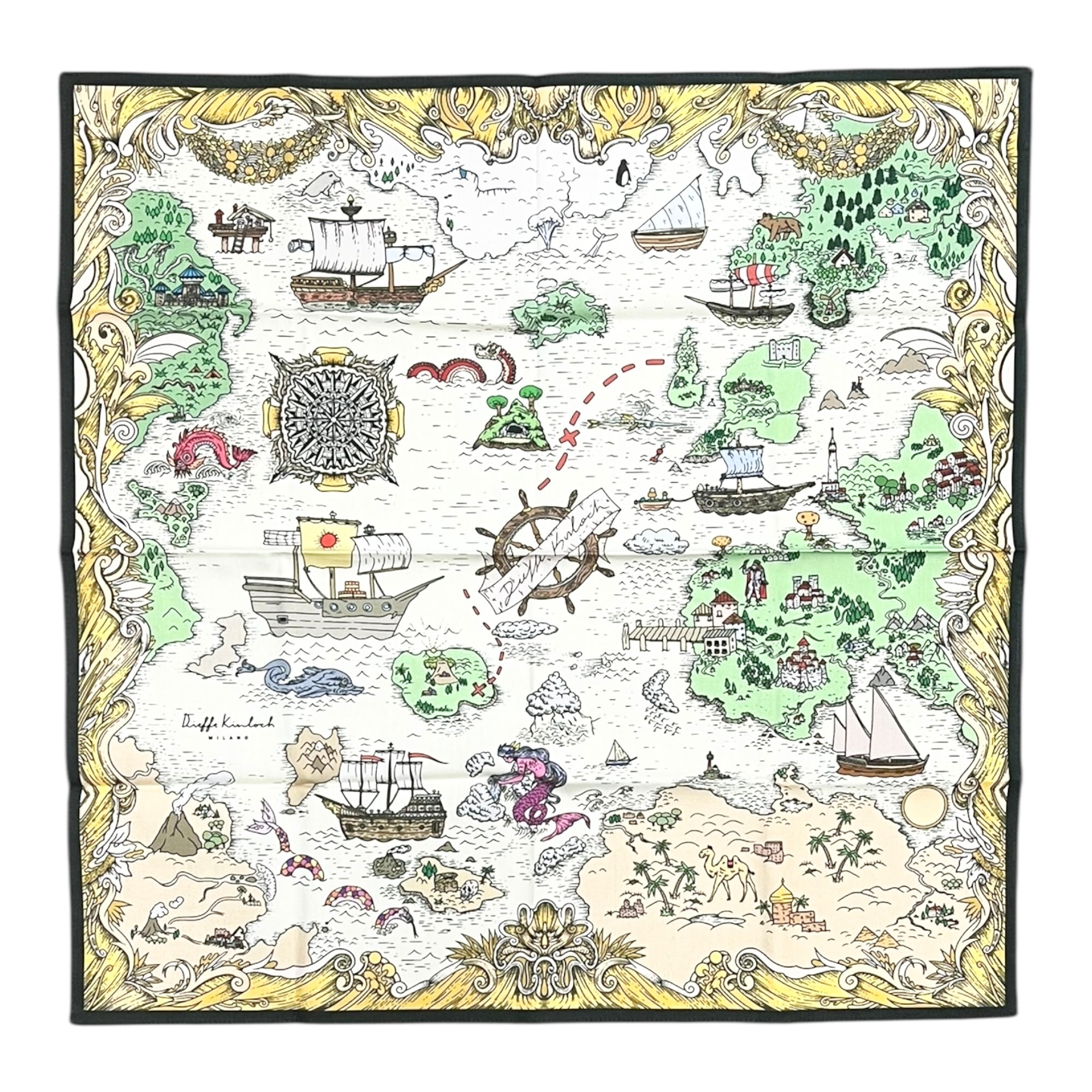 Dieffe Kinloch(ディエッフェ キンロック)ハンカチ/2025111234