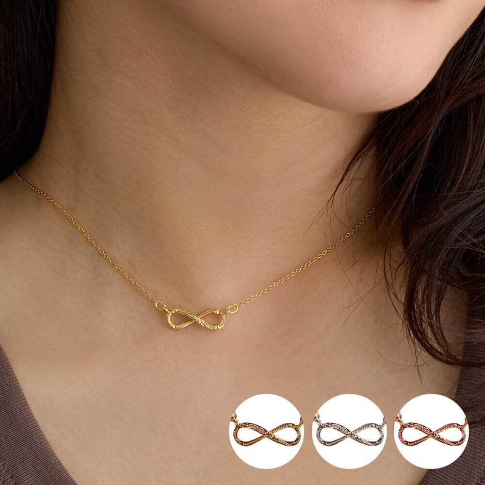 ハワイアンジュエリー ネックレス インフィニティ レディース 金属アレルギー対応 日本製