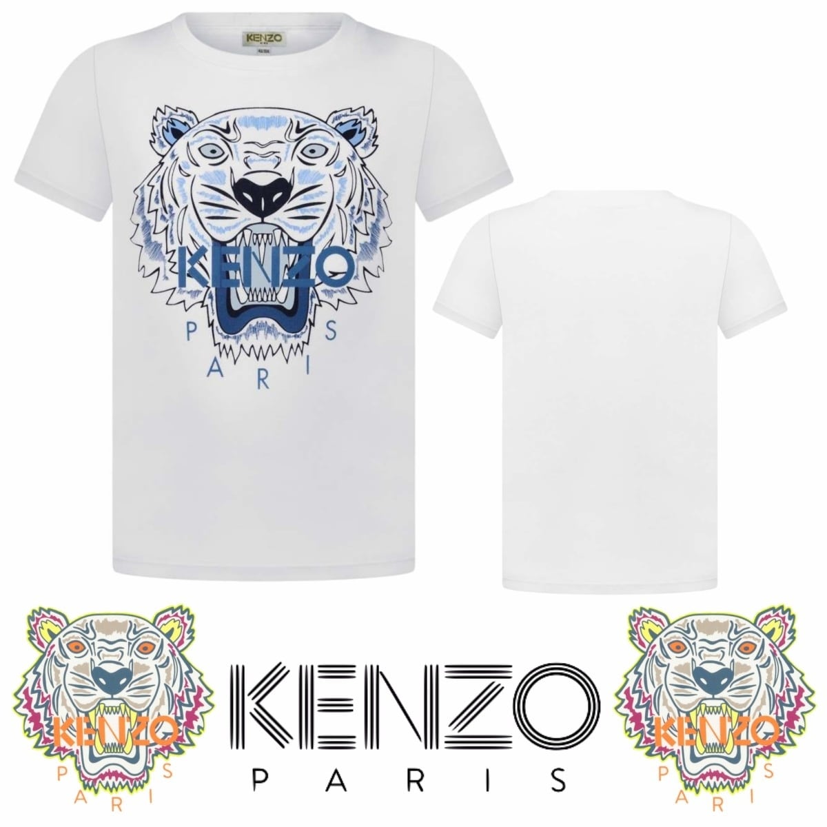 18AW☆KENZO★BOYS★BLUEタイガーTシャツ[2Y~6Y] | emirp powered by BASE