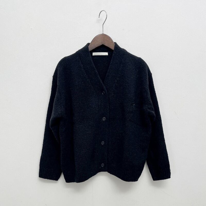 evam eva(エヴァムエヴァ)Vネック 「renew-wool」 カーディガン