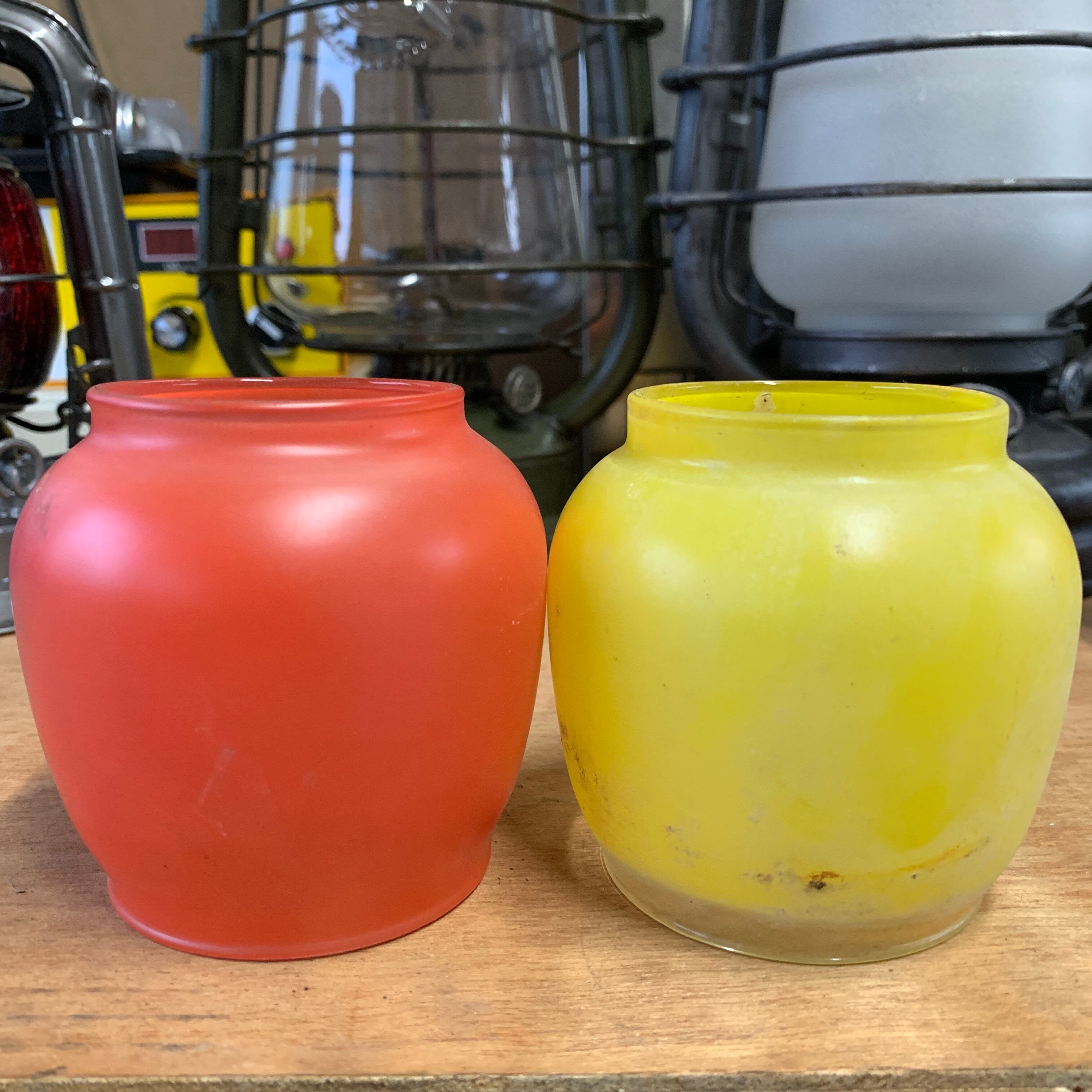 FEUERHAND 276 1970's Jena glass 2個 セット② | Oldman's lantern