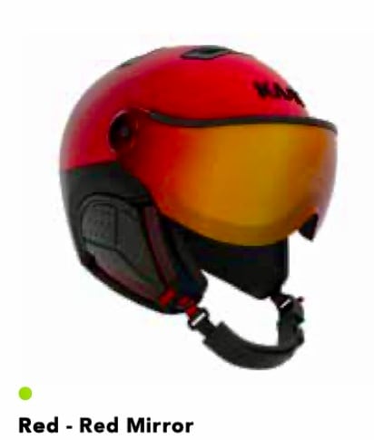 KASK バイザー付きスキーヘルメット / ELITE / 340 - Carbon - BLK