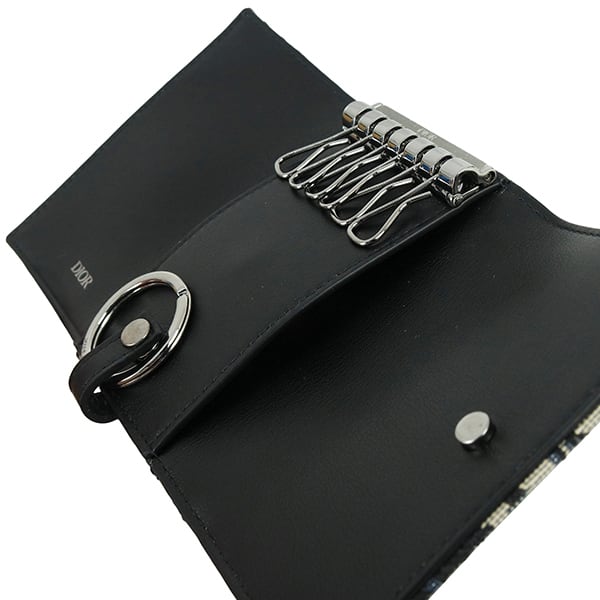 Unused DIOR ディオール キーケース 6連キーケース 2ESKH281YSE_H05E