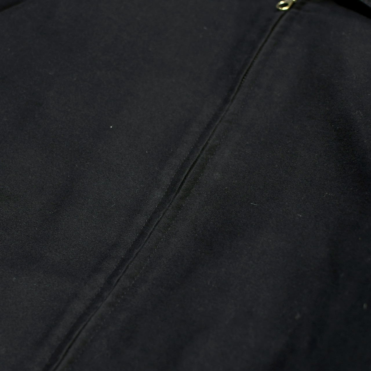 springfield black cotton twill jacket