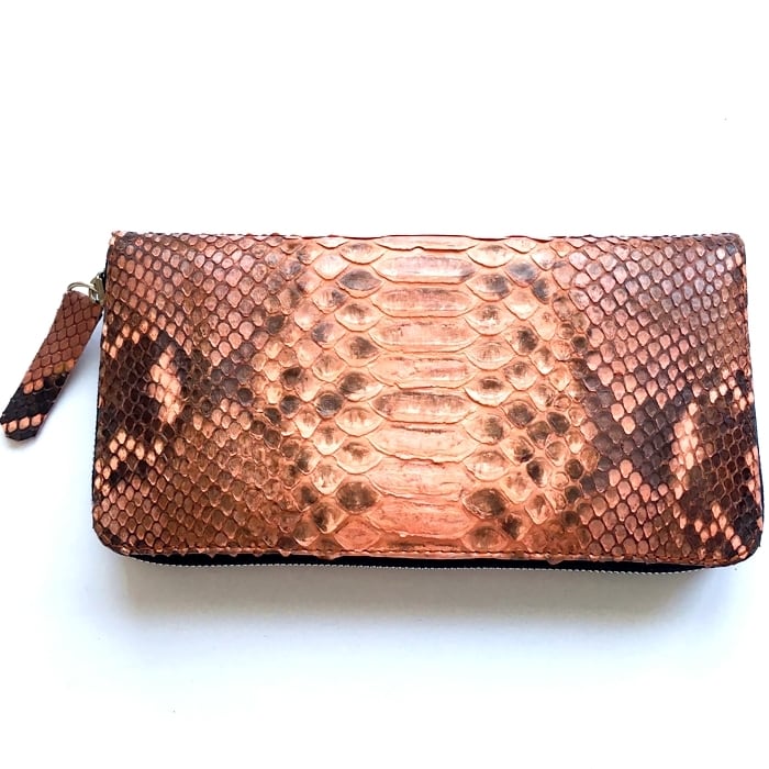 【即納】新品バリ島ヘビ革財布 ・パイソン・開運［KOU］新入荷！ 即納】バリ島ヘビ革財布 ・パイソン・開運［KOU］