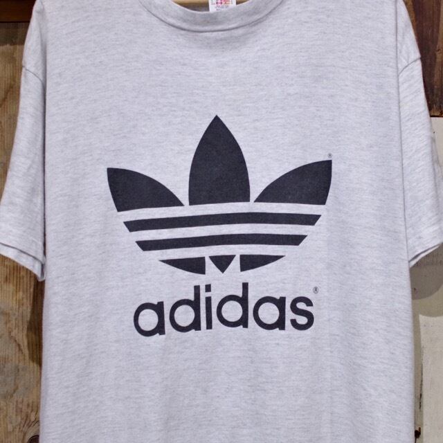 1990s ADIDAS Trefoil Logo Print T-Shirt / Made in USA !! / アメリカ製 アディダス |  古着屋 仙台 biscco【古着 & Vintage 通販】