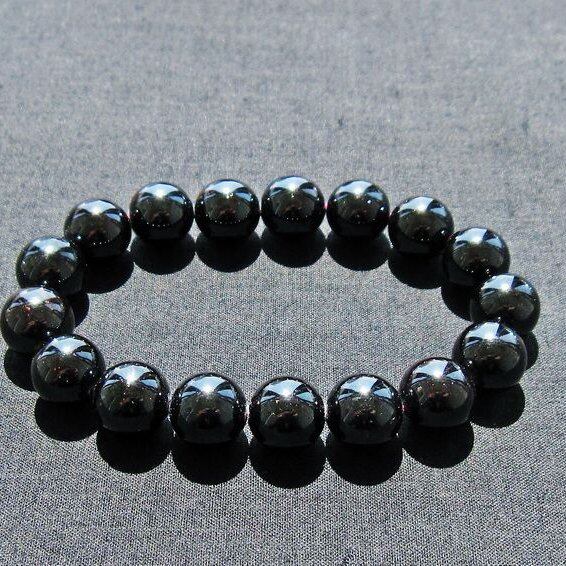 ガーネット ブレスレット 12mm 一点物 メール便可 [M便 1/10] 111-41457