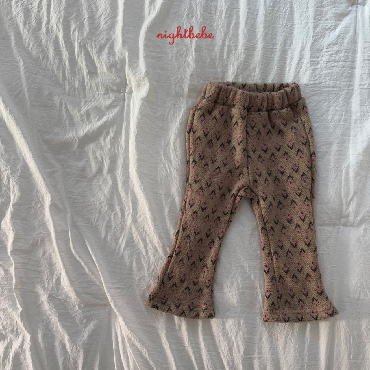【night bebe】ニットフレアパンツ 90〜130cm  2241115 - 16