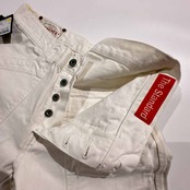 タグ付き イタリア製 DONDUP / CLOTHING FACTORY ダンダップ THE Standard ホワイト デニム ブッシュ パンツ ジーンズ 30 /未使用品