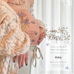 Happy Children's【マタニティペイントシール】