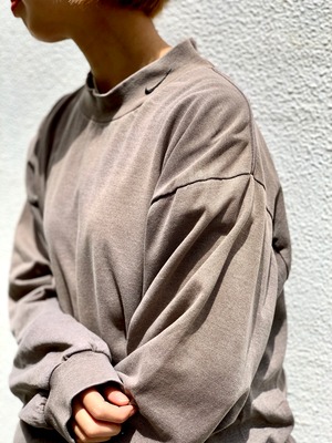90‘s old l/s  mock neck t-shirts “Nike” 