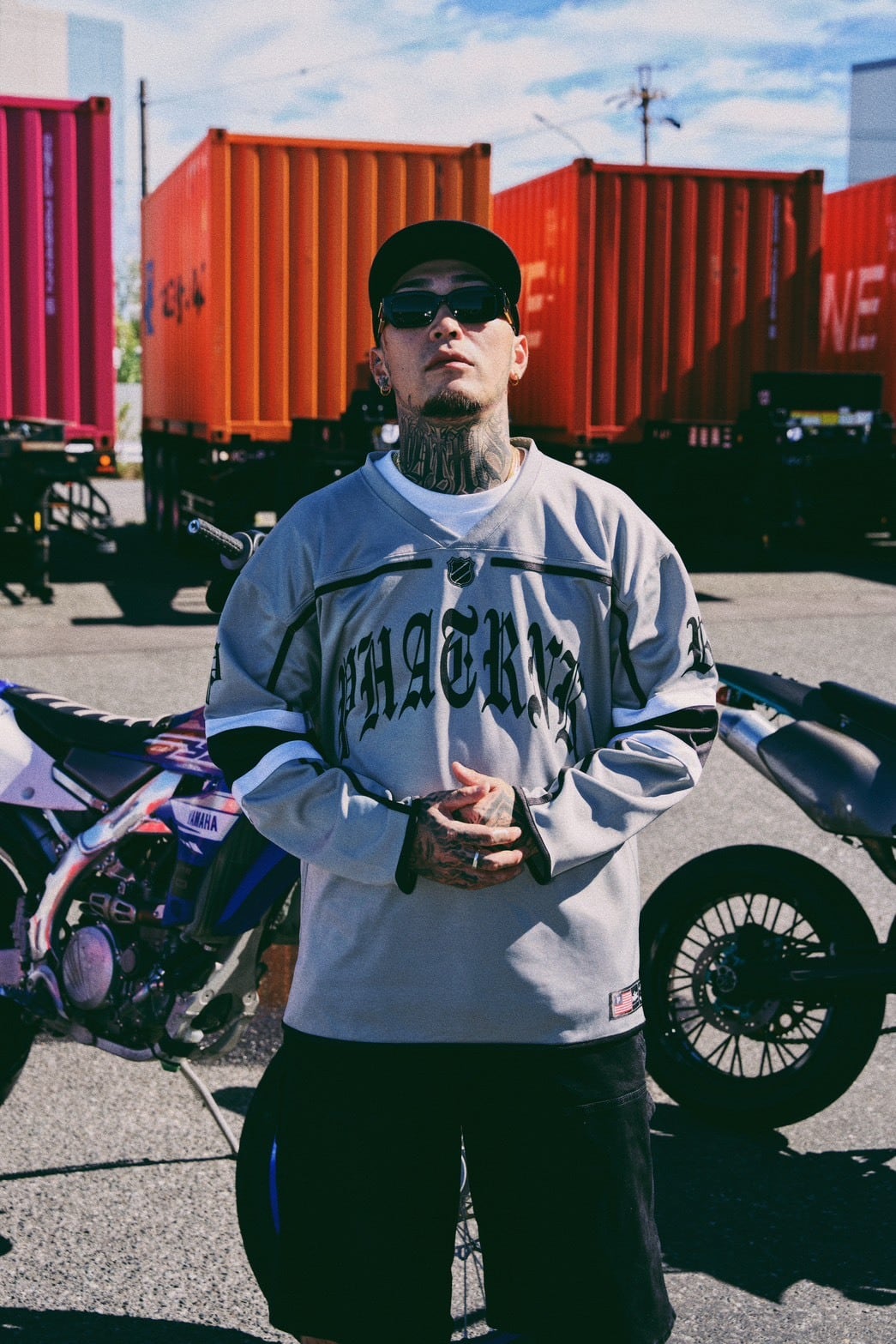 OLD ENGLISH ARCH LOGO HOCKEY JERSEY | PHATRNK OFFICIAL ONLINE STORE