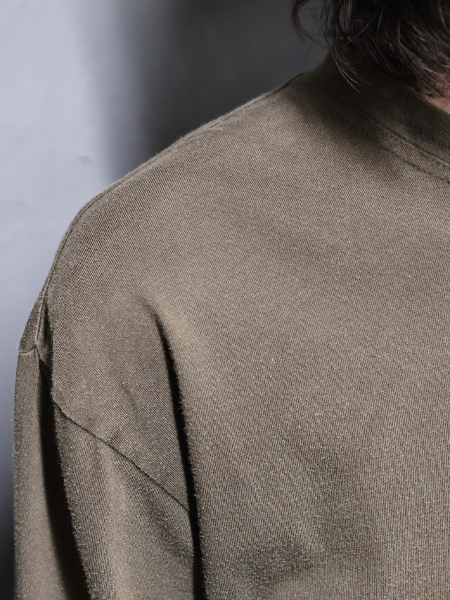 【Christopher nemeth】coloring cropped sleeve top