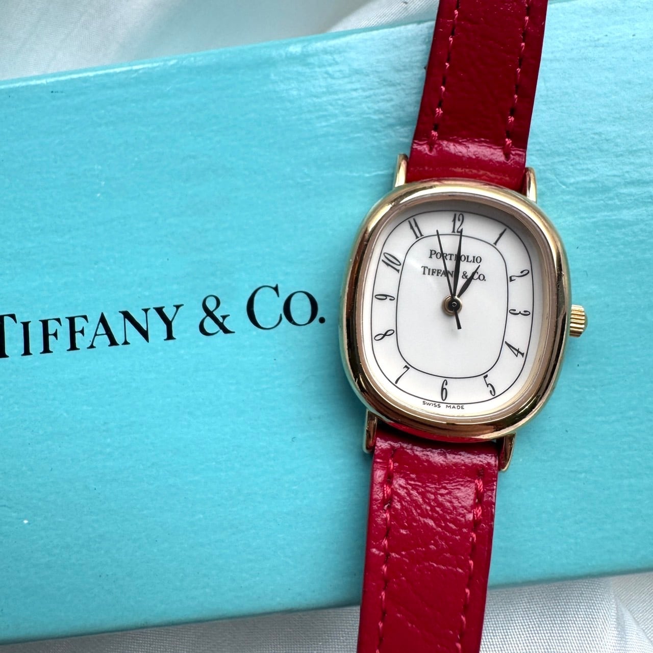 TIFFANY&Co leather belt watch | CHIMI VINTAGE