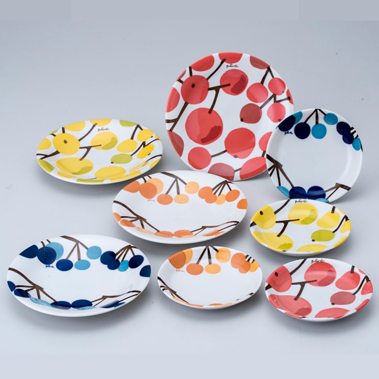 Franklin Porcelain 田園の鳥たち　プレート8枚 絵皿 Franklin Porcelain 田園の鳥たち プレート8枚 絵皿