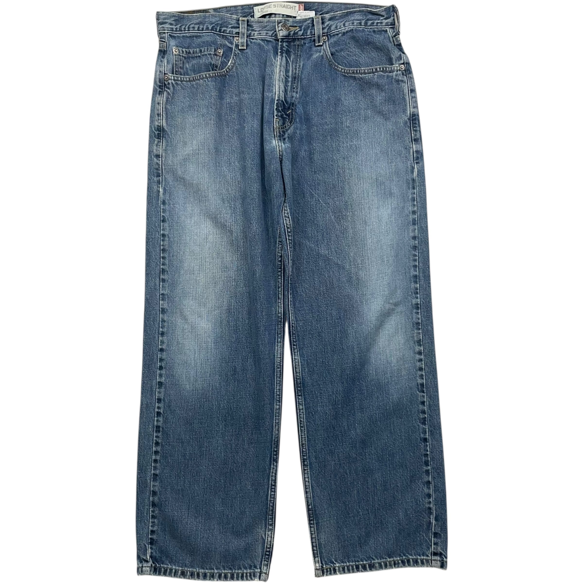 《実寸W35L30》Levi's リーバイス 569 デニムパンツ ルーズストレート no.7497