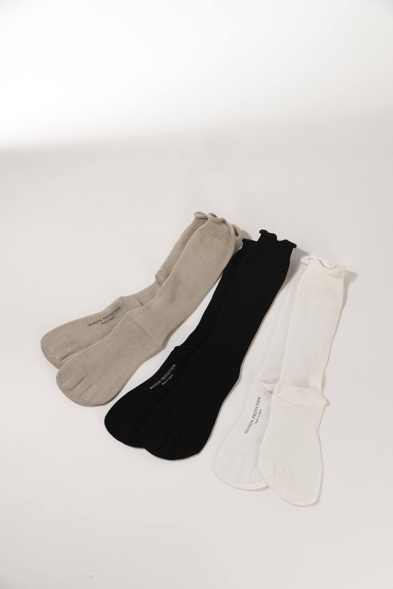 Maison Protection　Collagen silk Premium 5 finger socks